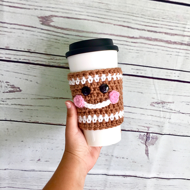 Gingerbread Cup Cozy