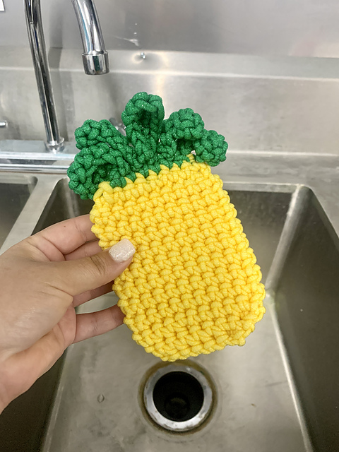Pineapple Scrubbies