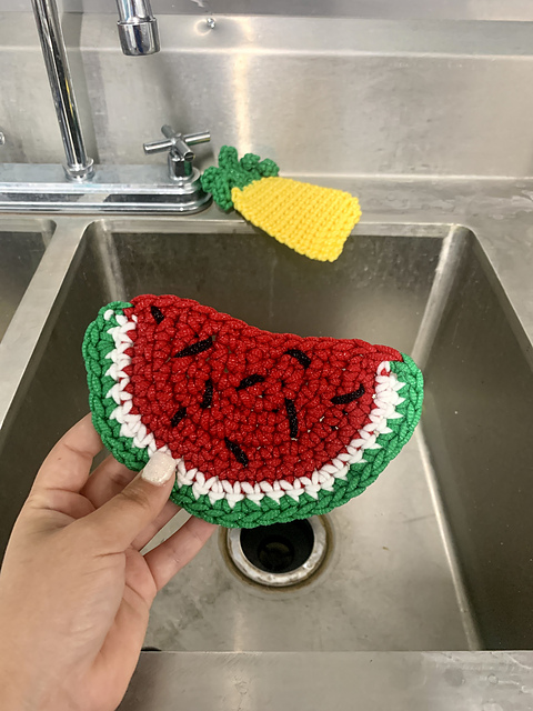 Watermelon Scrubby