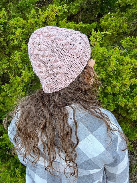 Basic Cable Knit Beanie