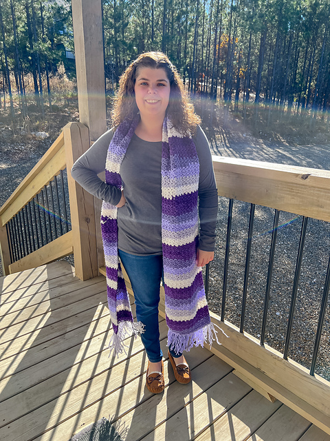 Easy Beginner Scarf