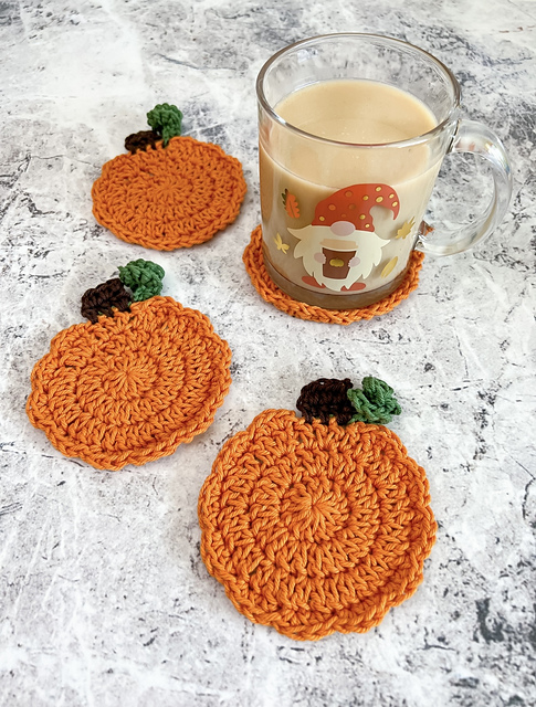 Pumpkin Patch Coasters