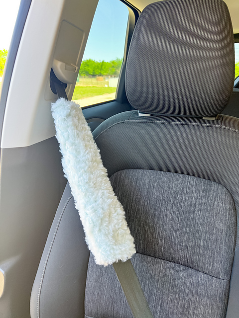 Removable Seat Belt Cover
