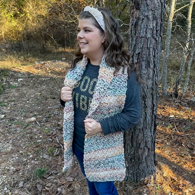 Easy Chunky Scarf