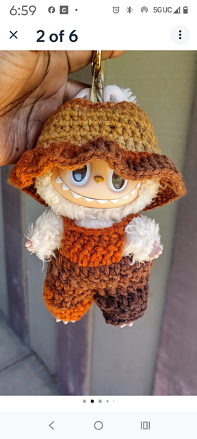 La Overalls Doll