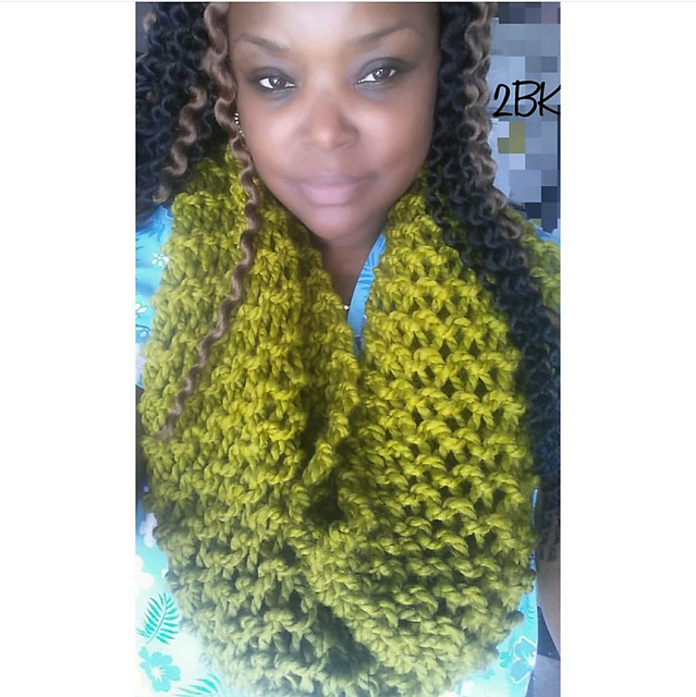 chunky knit cowl