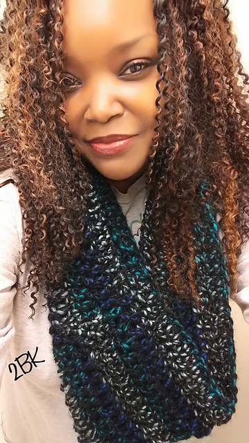 electric blue cowl