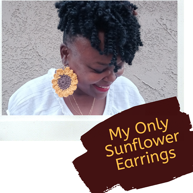 My Only Sunflower Earrings