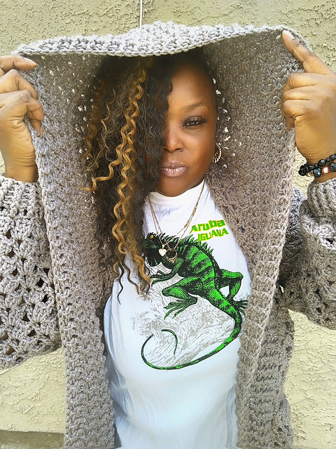 Ravelry: The Majestic Hooded Cardigan pattern by (Michelle T