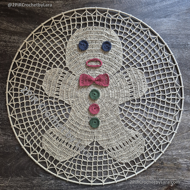Mandala Gingerbread Man