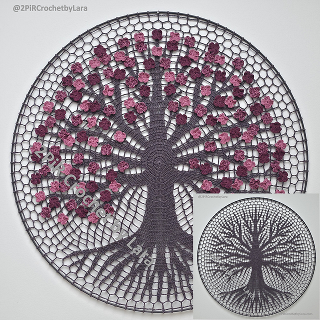 Winter & Blooming Tree of Life Mandala