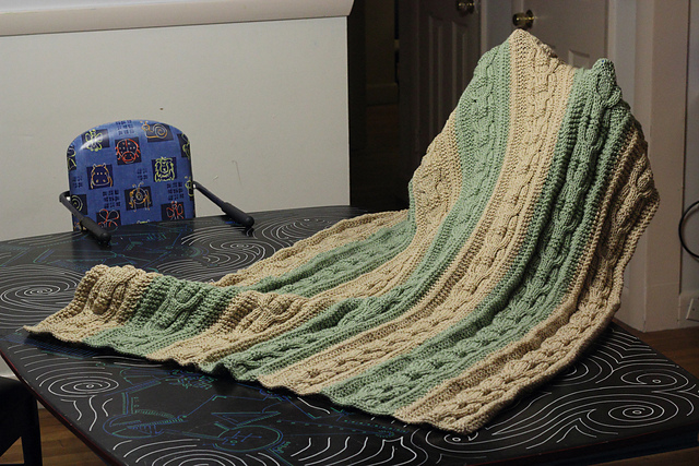 Golden Tone Afghan
