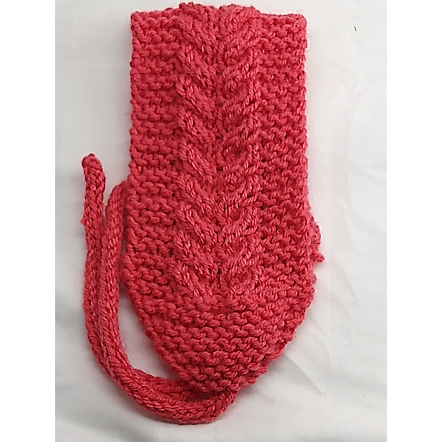 Ravelry Antler Cable Headband pattern by Kristen Lewis