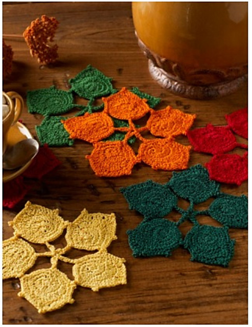 Dancing Leaves Coasters