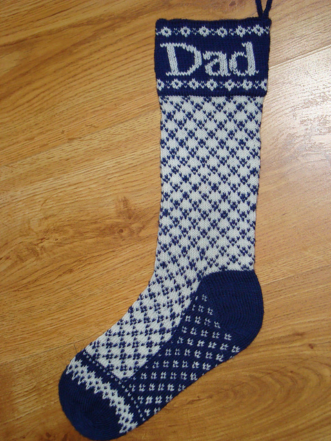 Dad's First Christmas Stocking