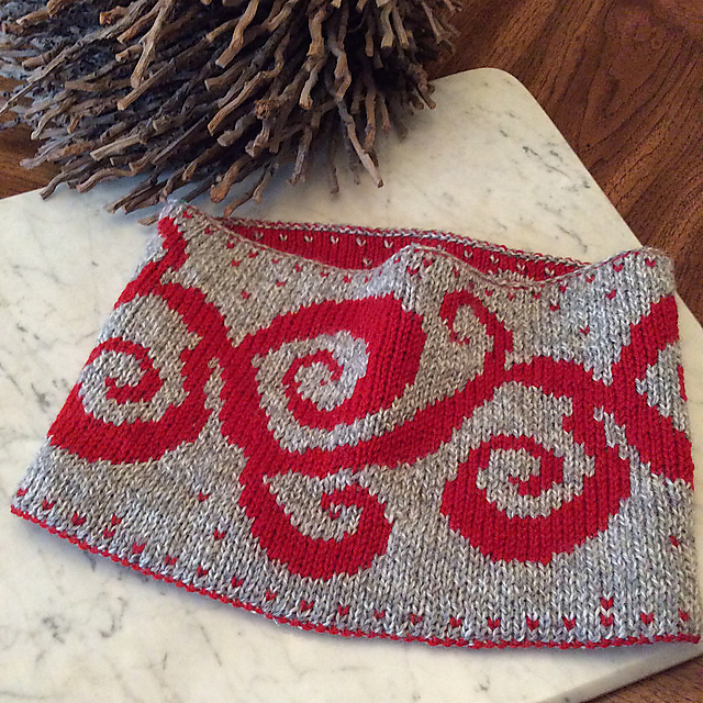 Celebration Swirl Cowl