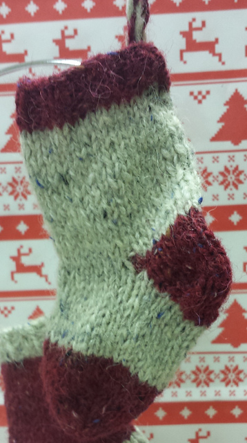 Mini Stocking Tree Decoration