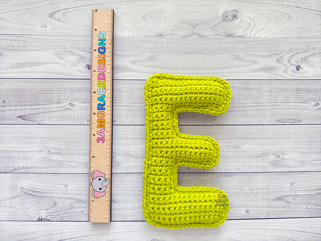 Mini Letter E Alphabet Kawaii Cuddler®