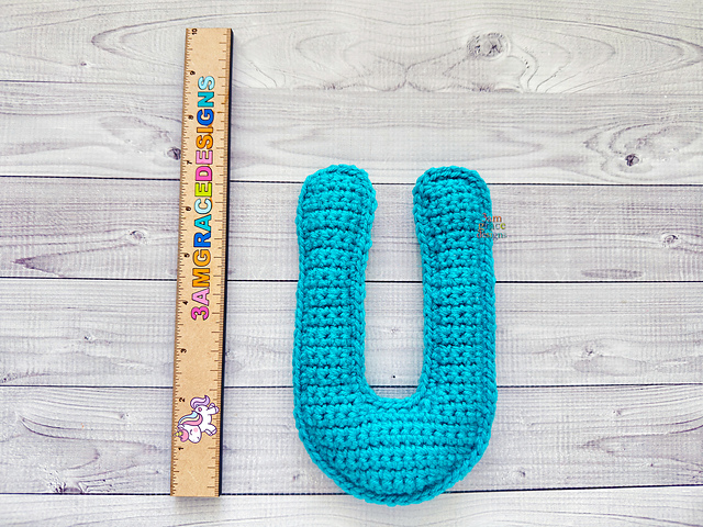 Mini Letter U Alphabet Kawaii Cuddler®