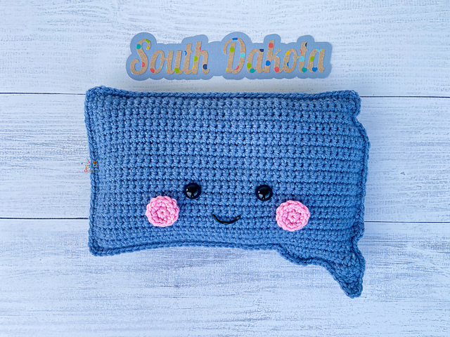 State of South Dakota Kawaii Cuddler®