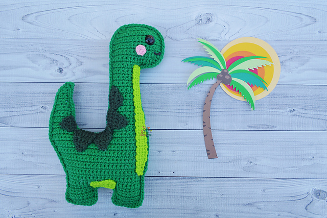 Brontosaurus Dinosaur Kawaii Cuddler®