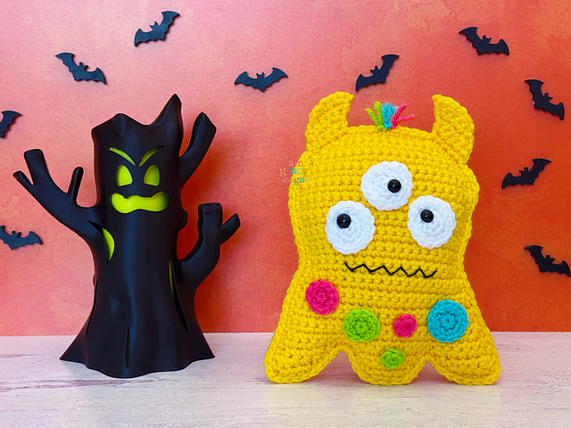 Mini Three-Eyed Monster Kawaii Cuddler®
