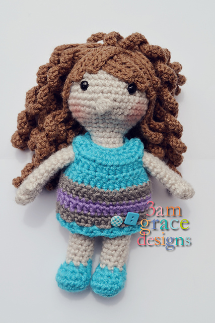 Girl Doll Amigurumi Doll