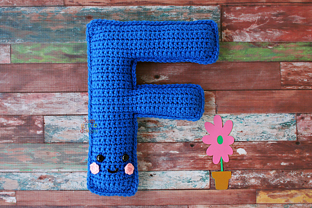 Letter F Alphabet Kawaii Cuddler®