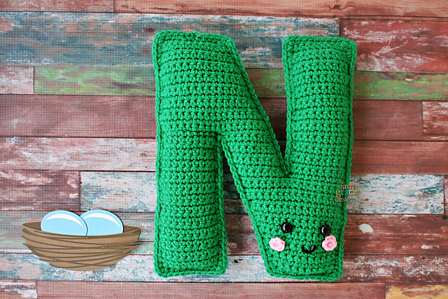 Letter N Alphabet Kawaii Cuddler®
