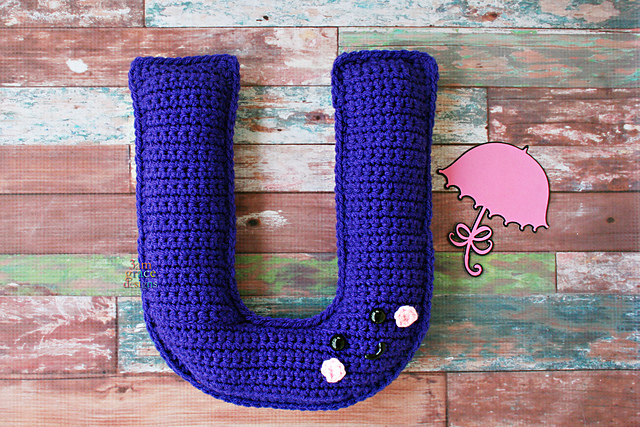 Letter U Alphabet Kawaii Cuddler®