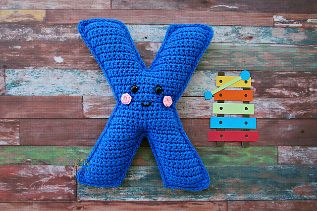 Letter X Alphabet Kawaii Cuddler®