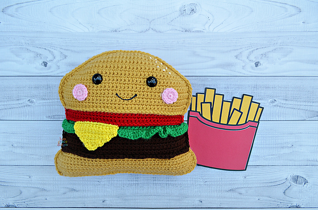 Cheeseburger Kawaii Cuddler®