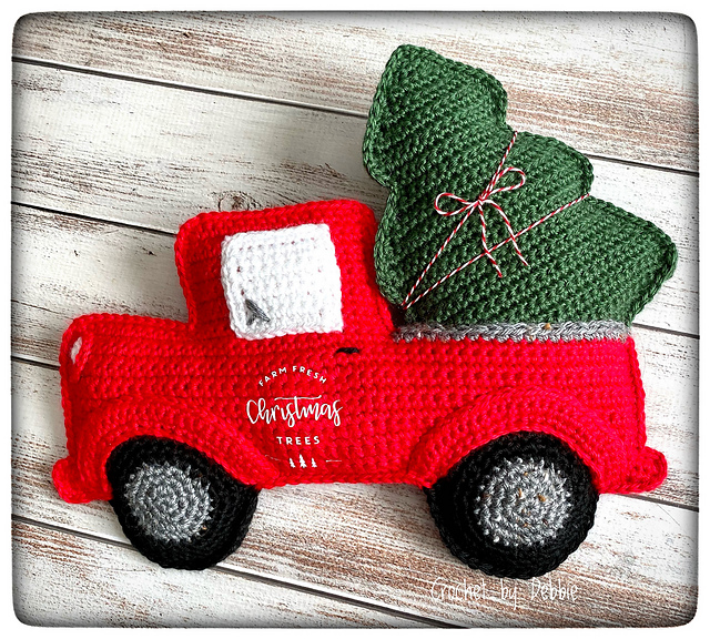 Red Christmas Truck Kawaii Cuddler®