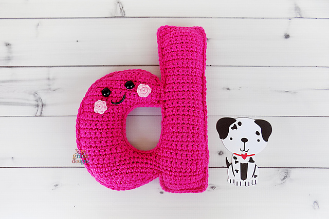 Letter d Alphabet Kawaii Cuddler®