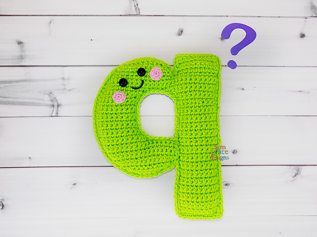 Letter q Alphabet Kawaii Cuddler®