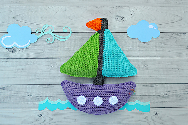 Sailboat Kawaii Cuddler®