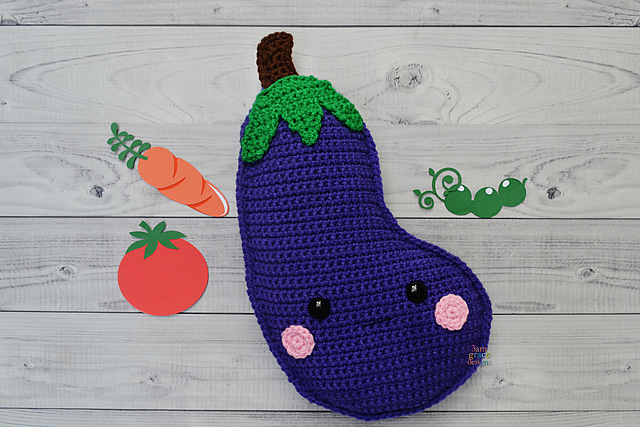 Eggplant Kawaii Cuddler®