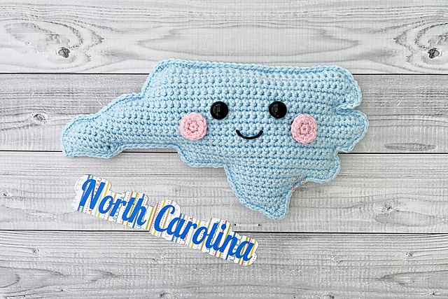 State of North Carolina Kawaii Cuddler®