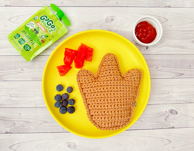 Mini Footprint Dino Nugget Kawaii Cuddler®