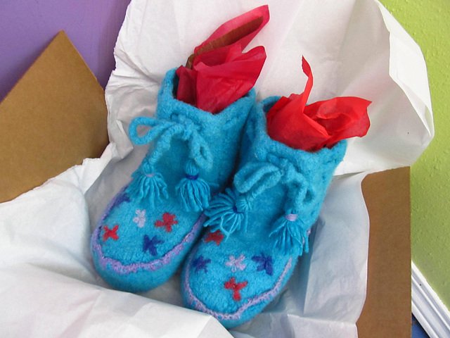 Felted Boots
