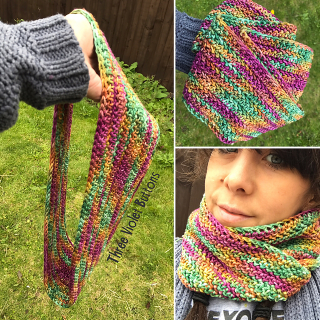 Herringbone HDC Loop Scarf