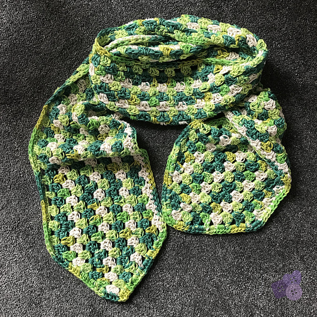 Granny Stripe Scarf!
