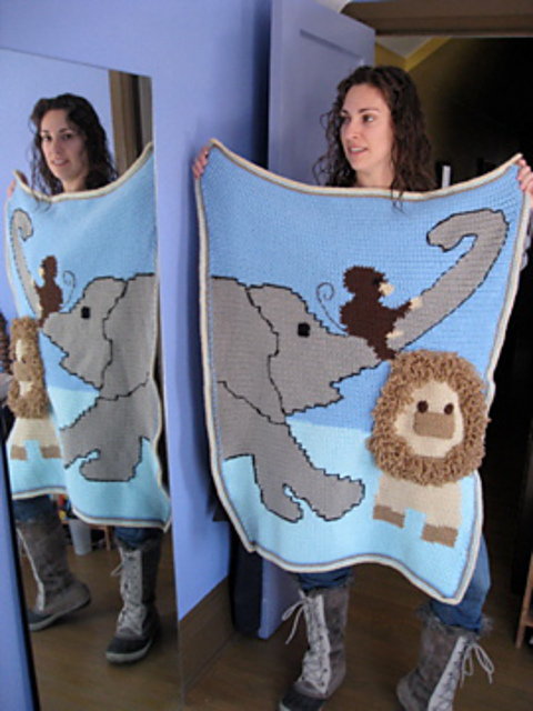 Best Friends Afghan  #1920N