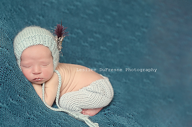 Newborn Rounded Back Bonnet