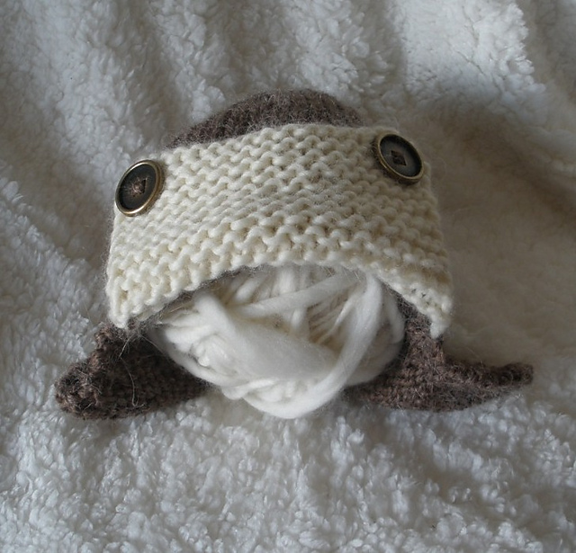 Aviator Baby Ear Flap Hat (WW)
