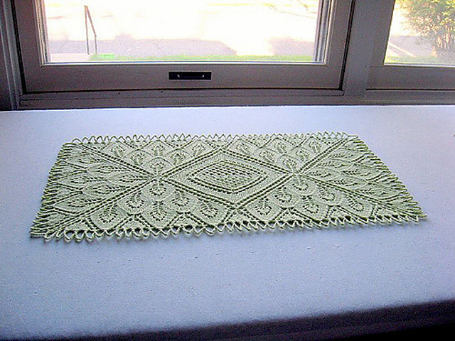Silver Birch / Brighton Lace Doily or Place Mat