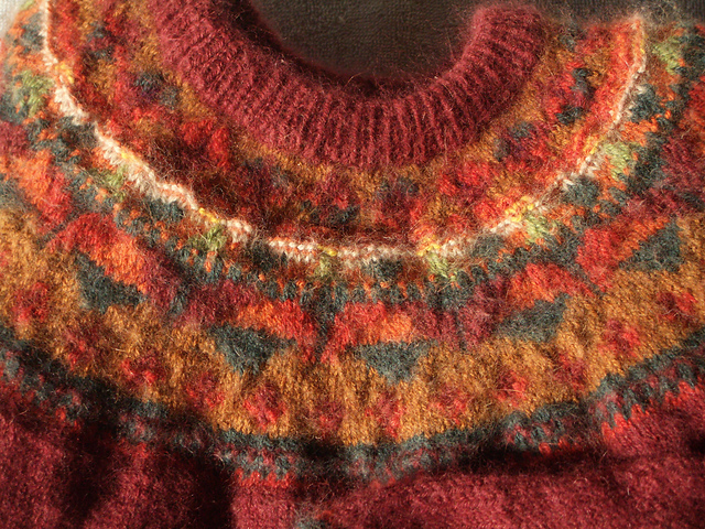 Ravelry: The Late Autumn Yoke Pullover POC pattern by Annika Malmstrom ...