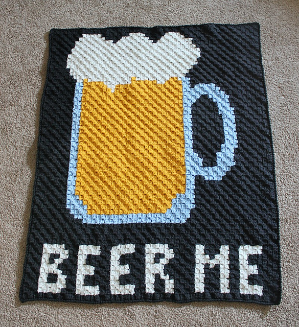 Beer Me C2C Blanket