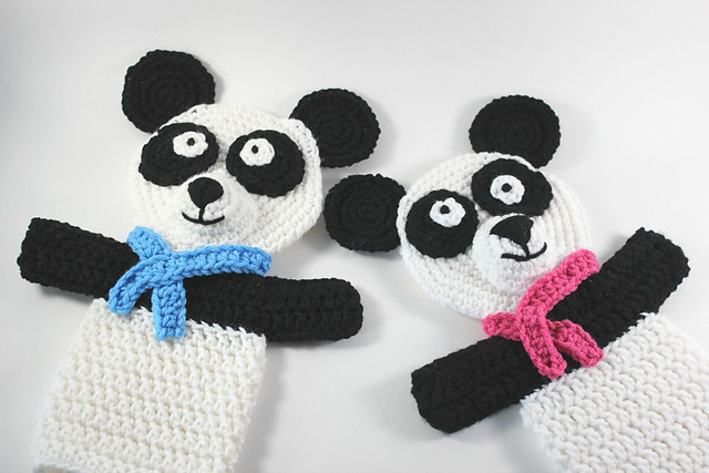 Panda Bear Hand Puppet