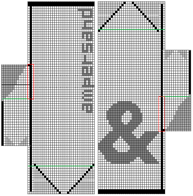Ampersand Mittens